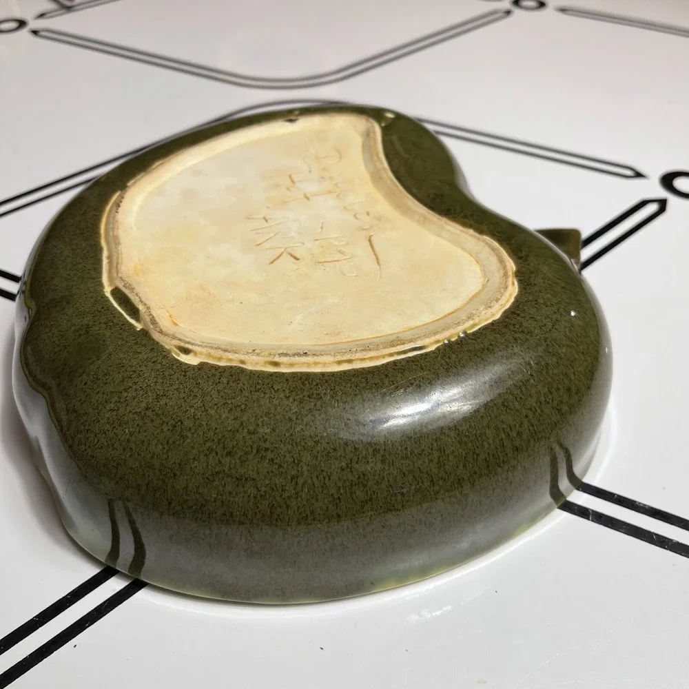 VTG Dryden Pottery Apple Bowl 9